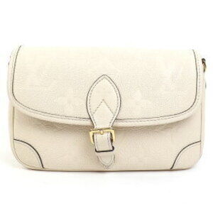 Louis Vuitton Bag Cream Empreinte Cream Crossbody Monogram Shoulder Diane